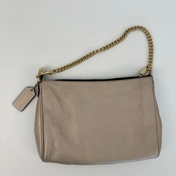 Coach Carry Crossbody Shoulder Handbag Purse Light Pink / Rose Gold F56126 - Picture 5 of 13